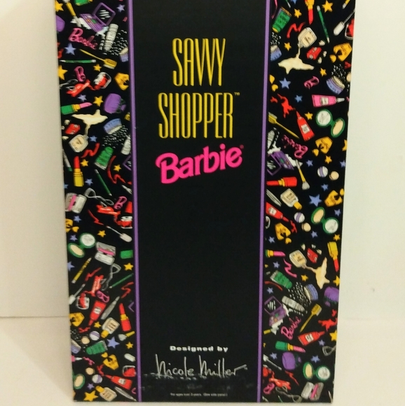 🌹🍃New In Box ~ Bloomingdale's 1994 Limited Edition Savvy Shopper Barbie Doll - Picture 6 of 8